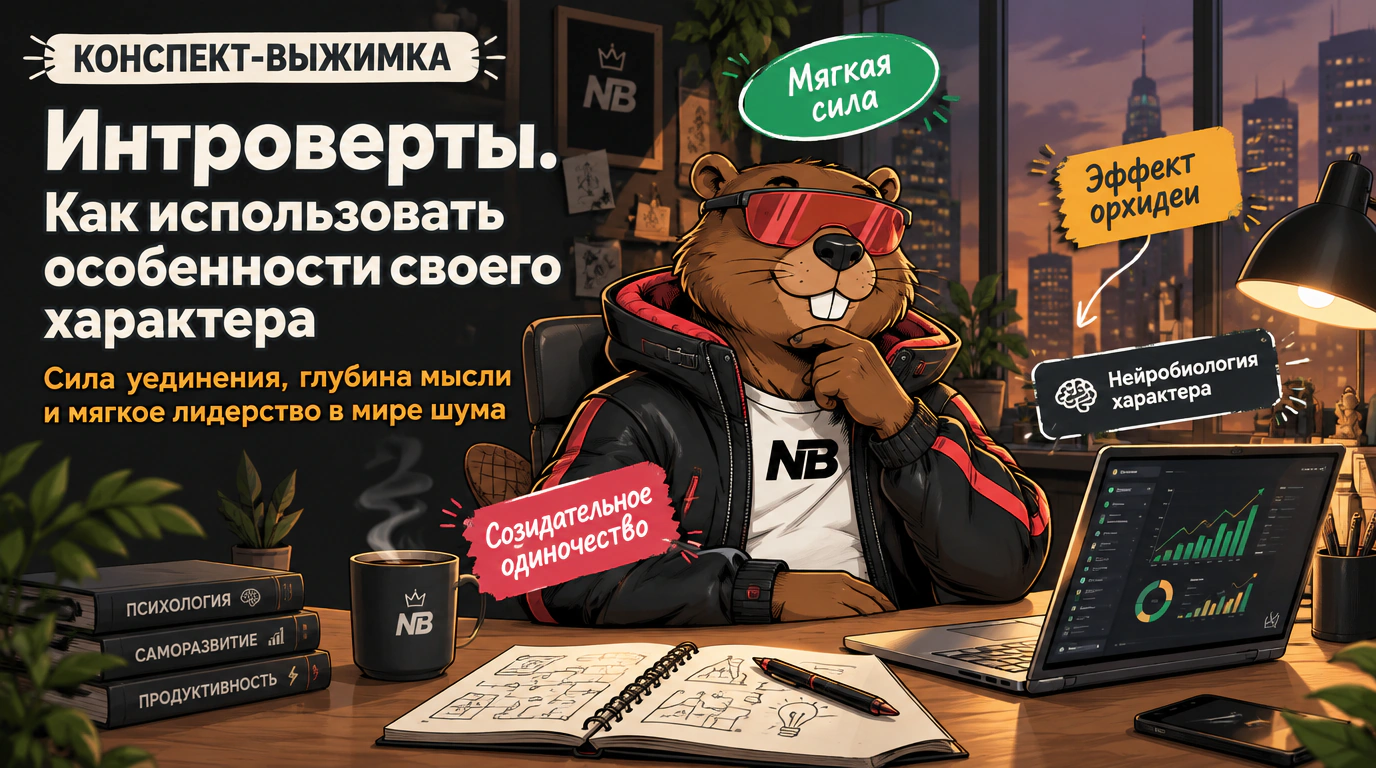 Обложка курса «Интроверты. Как использовать особенности своего характера»