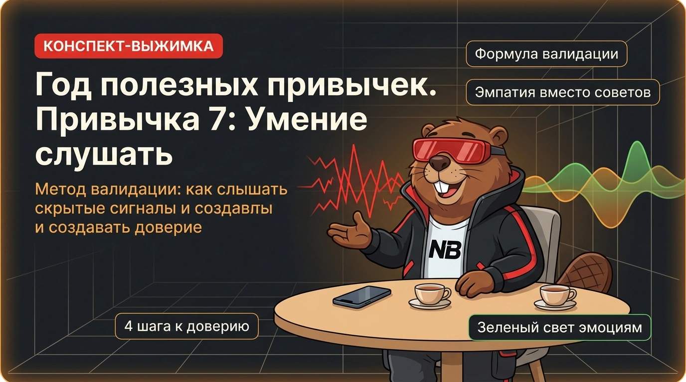 Год полезных привычек. Привычка 7: Умение слушать
