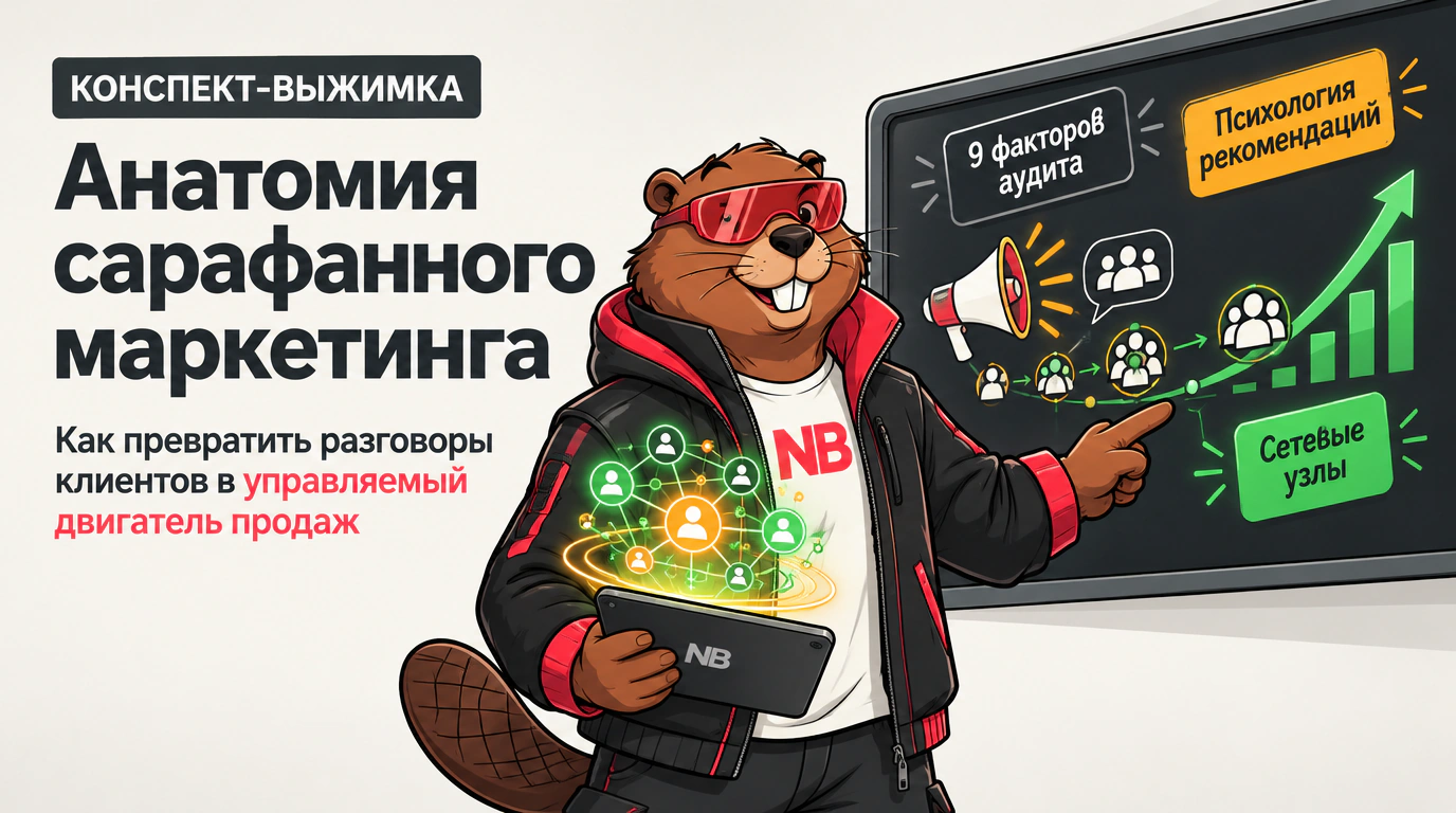 Обложка курса «Анатомия сарафанного маркетинга»