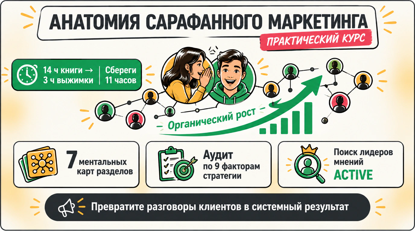 Изображение 2 к курсу «Анатомия сарафанного маркетинга»