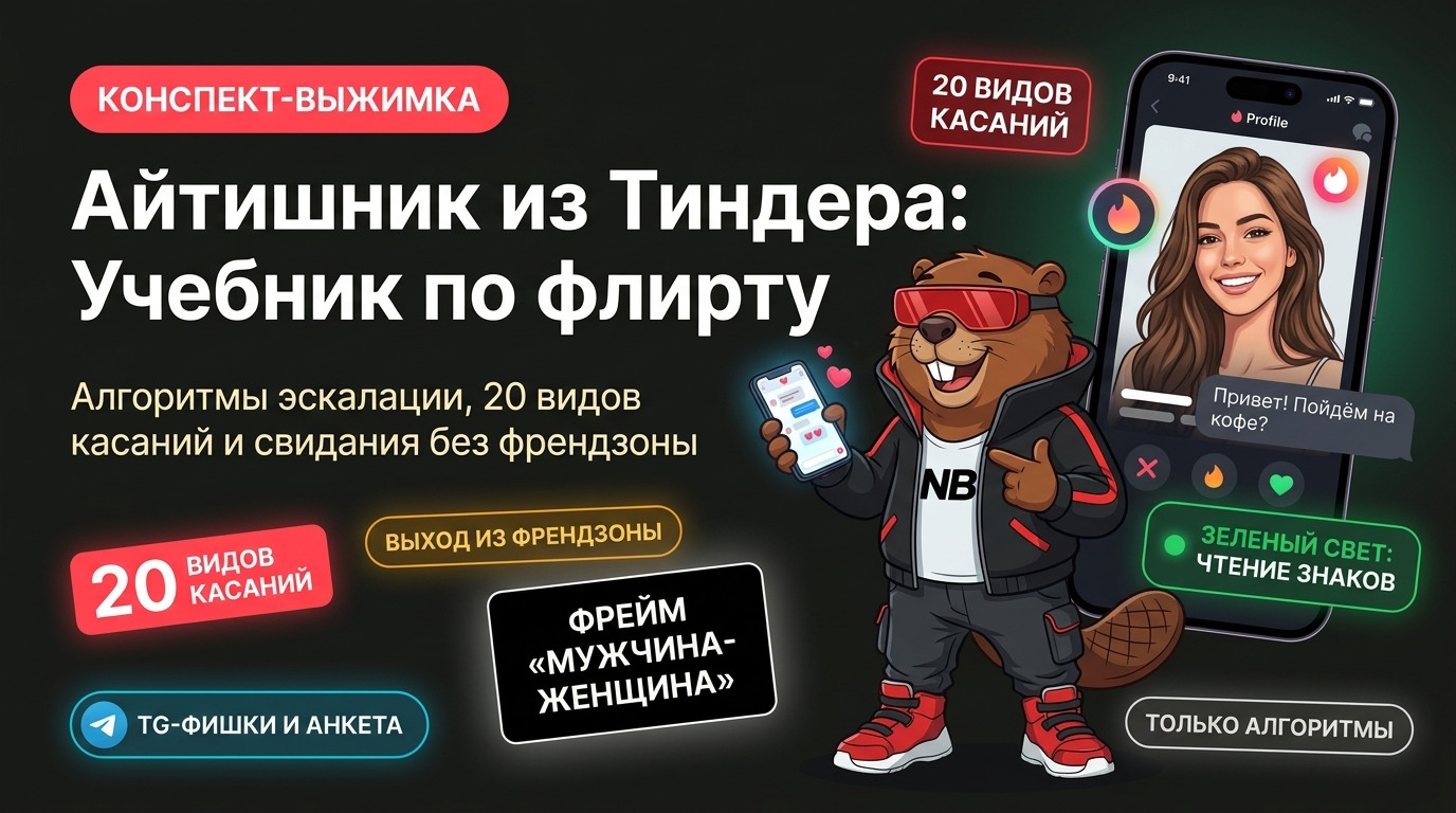 Айтишник из Тиндера: Учебник по флирту