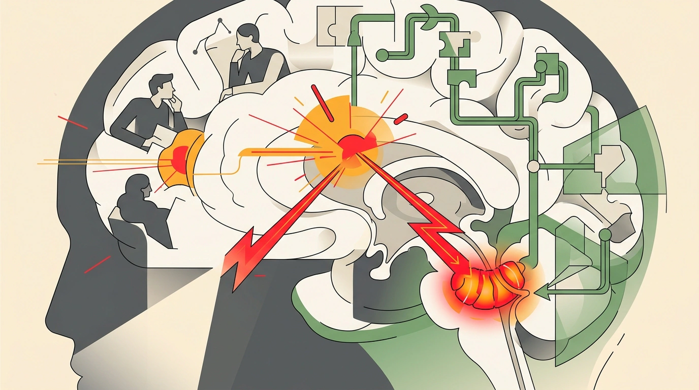 Анатомия эмоционального мозга и феномен захвата миндалины