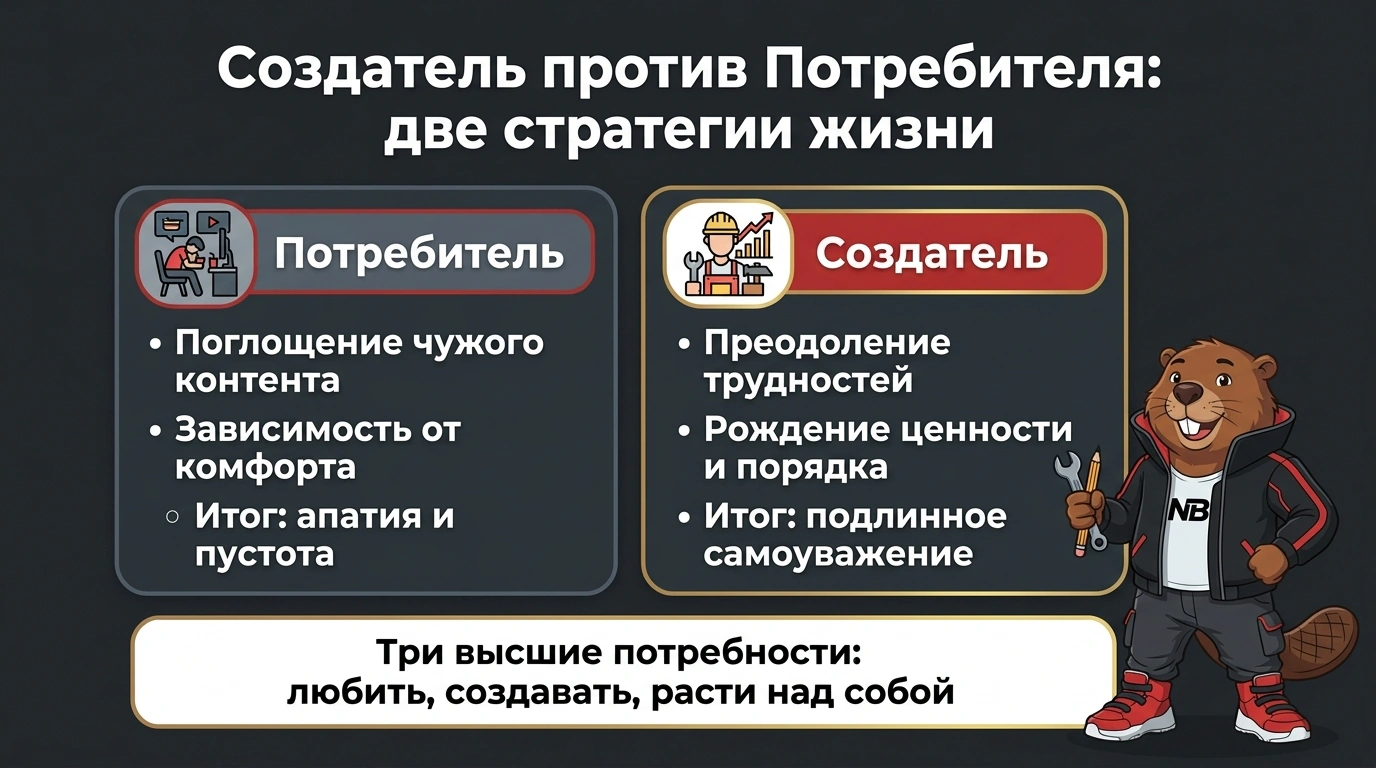 Создатель против Потребителя