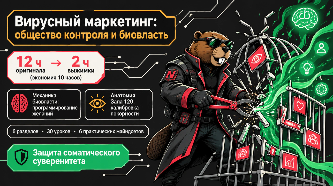 Изображение 2 к курсу «Вирусный маркетинг: общество контроля и биовласть»