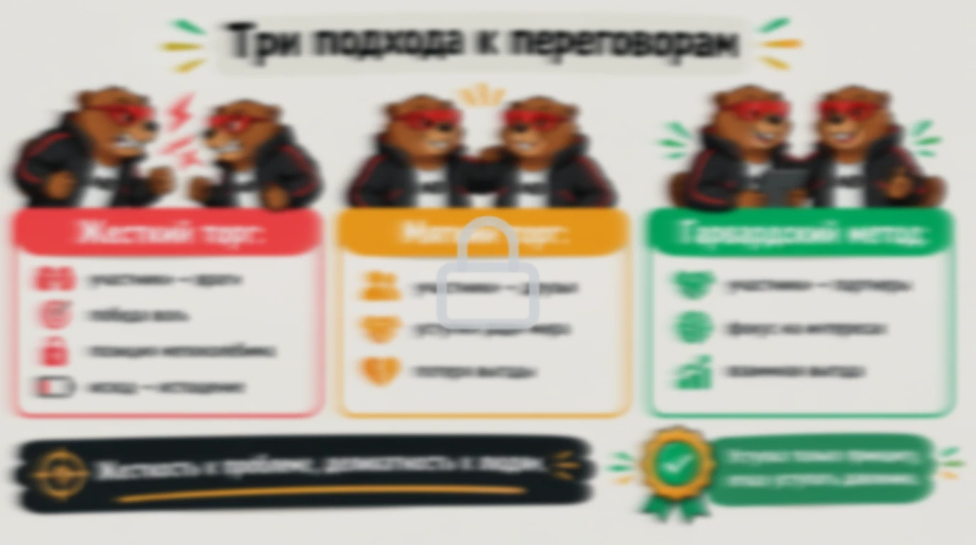 Изображение 6 к курсу «Переговоры без поражений: Гарвардский метод»