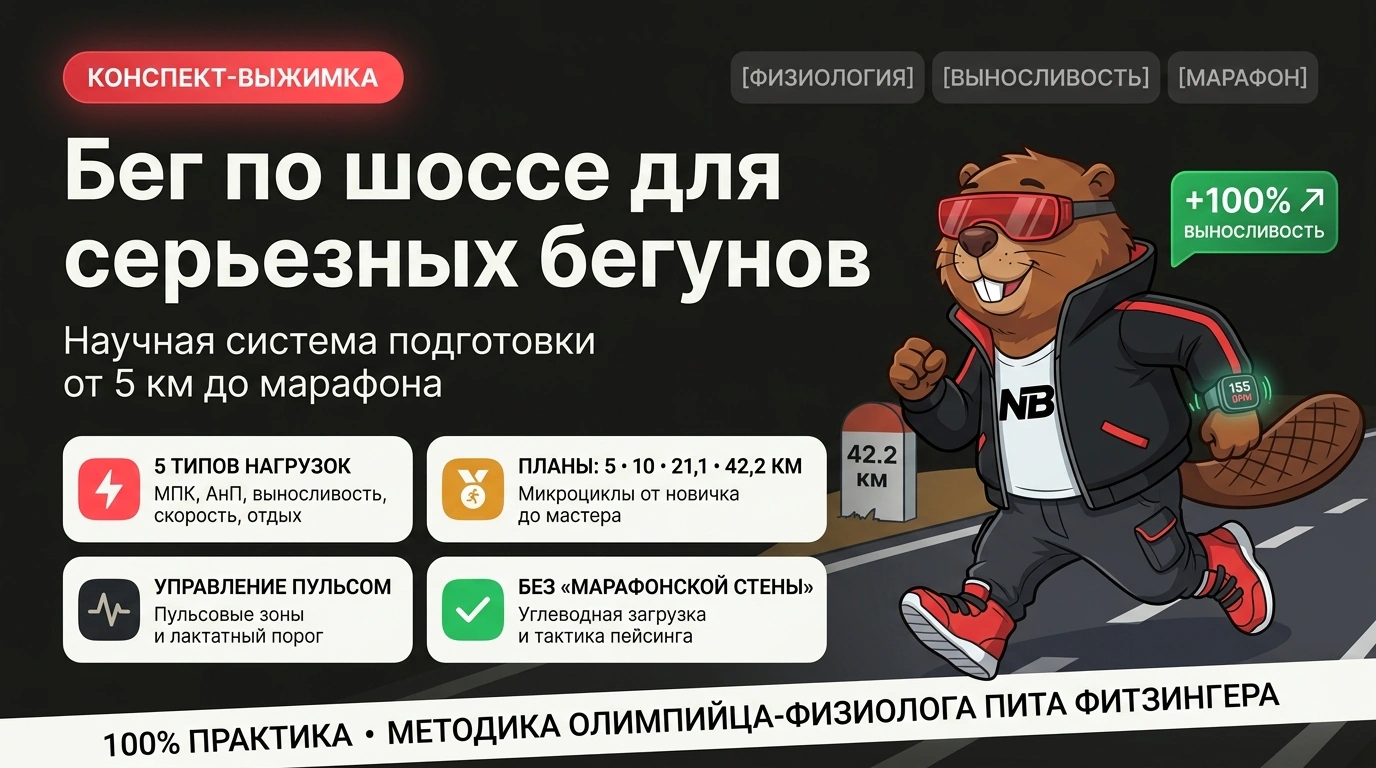 Обложка курса «Бег по шоссе для серьезных бегунов»