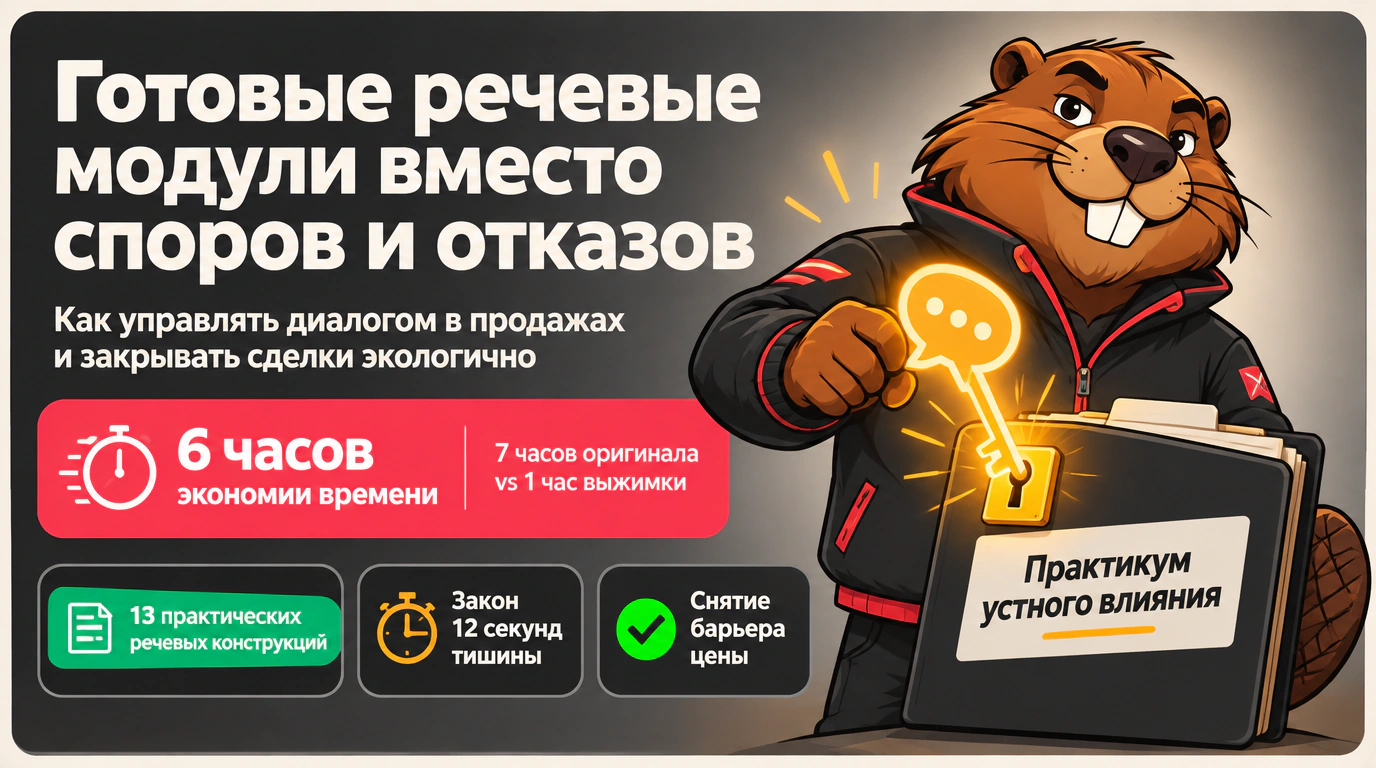 Изображение 2 к курсу «Сказал как отрезал»