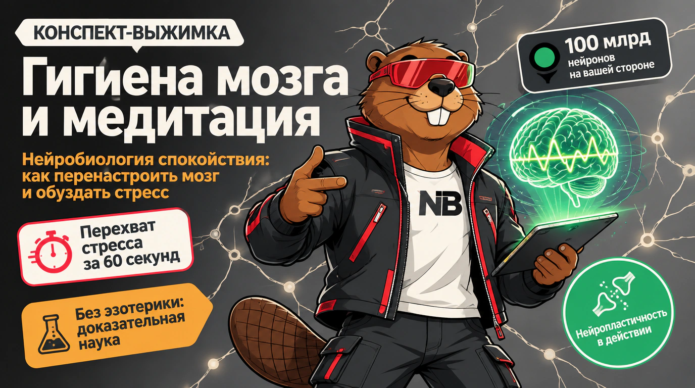 Обложка курса «Гигиена мозга и медитация»