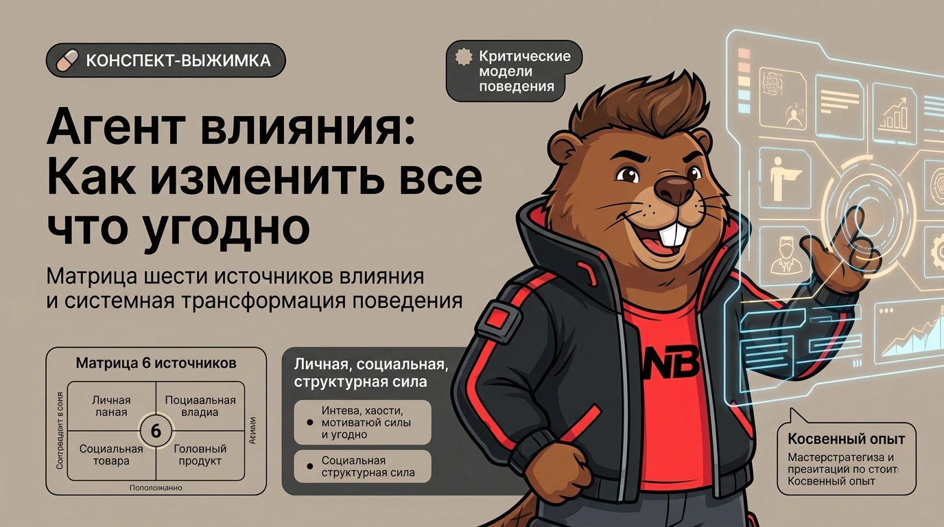Обложка курса «Агент влияния: Как изменить все что угодно»