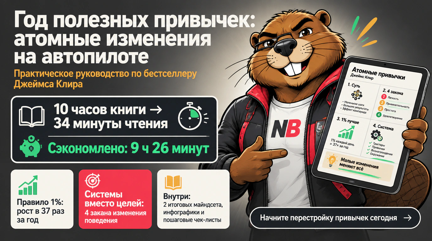 Изображение 2 к курсу «Год полезных привычек. Часть 1: Как? Учимся формировать привычки»