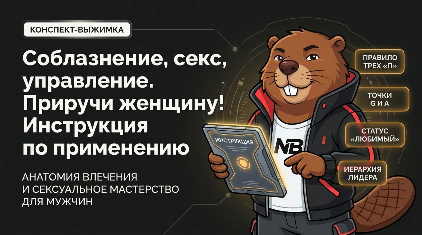 Обложка курса «Соблазнение, секс, управление. Приручи женщину! Инструкция по применению»