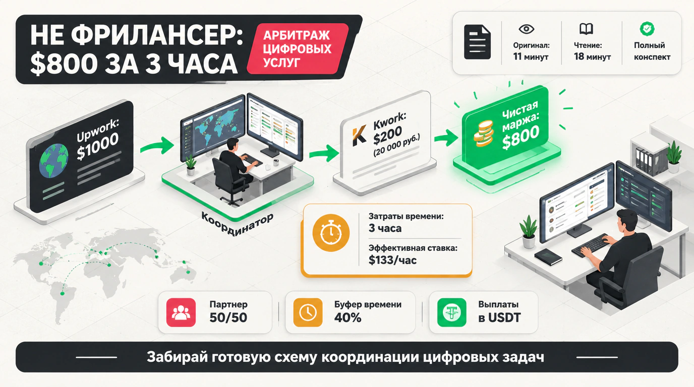 Изображение 2 к курсу «Не фрилансер: $800 за 3 часа»