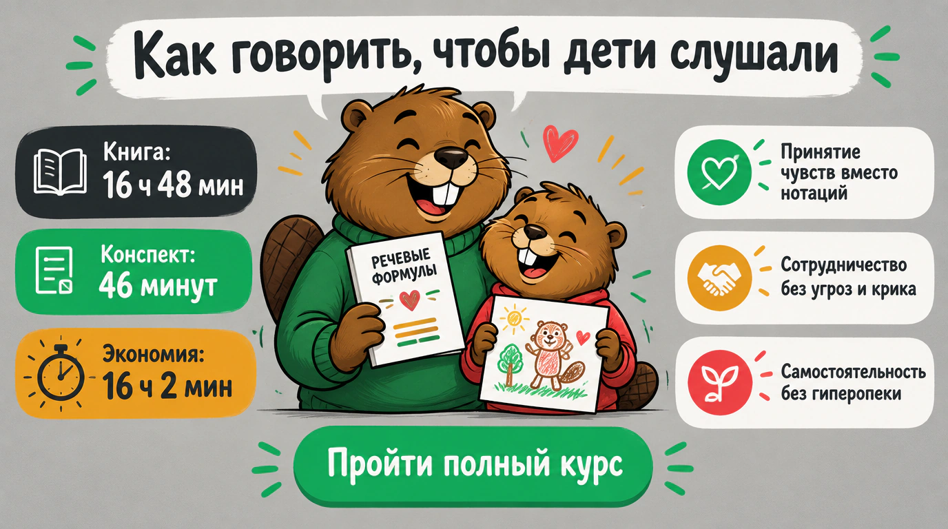 Изображение 2 к курсу «Как говорить, чтобы дети слушали, и как слушать, чтобы дети говорили»