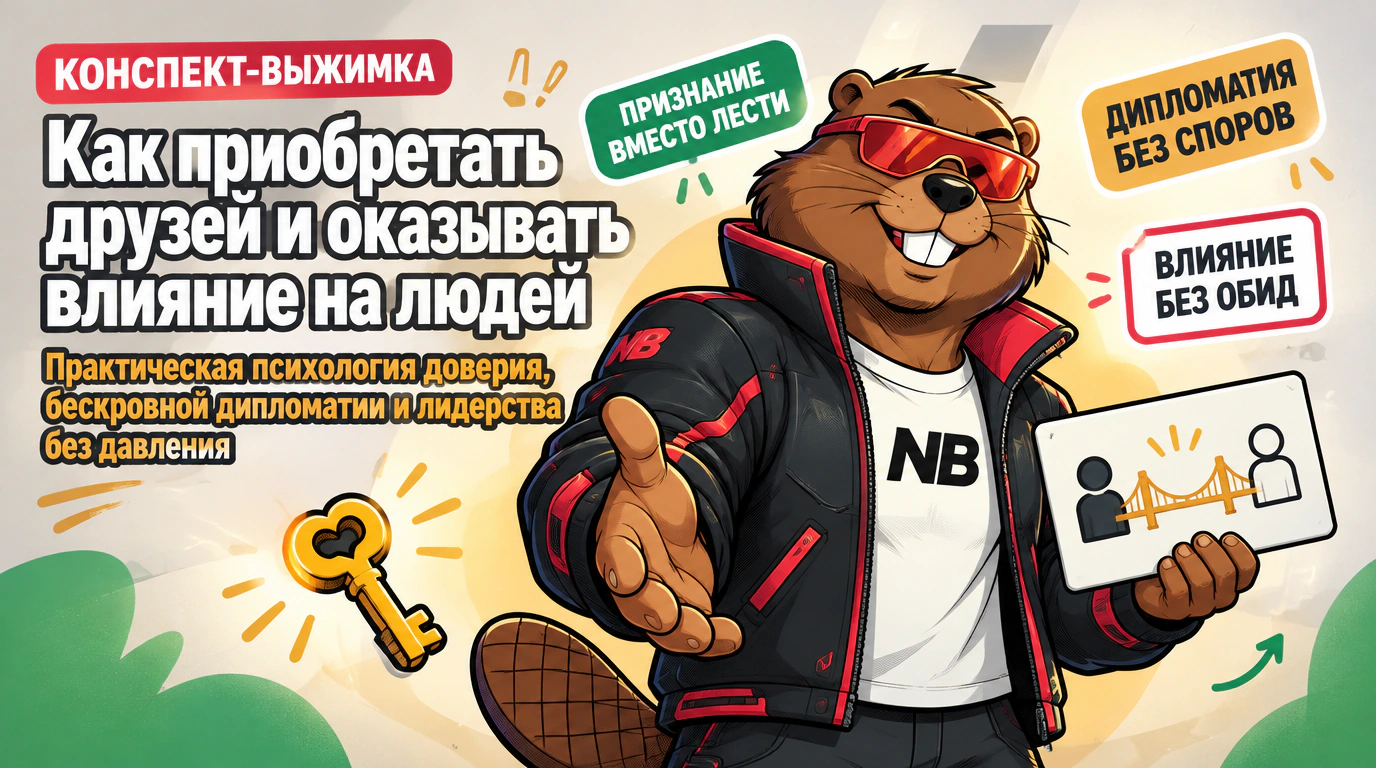 Как приобретать друзей и оказывать влияние на людей