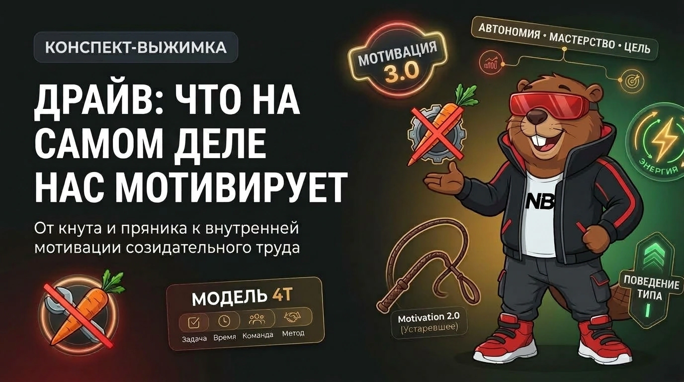 Драйв: Что на самом деле нас мотивирует