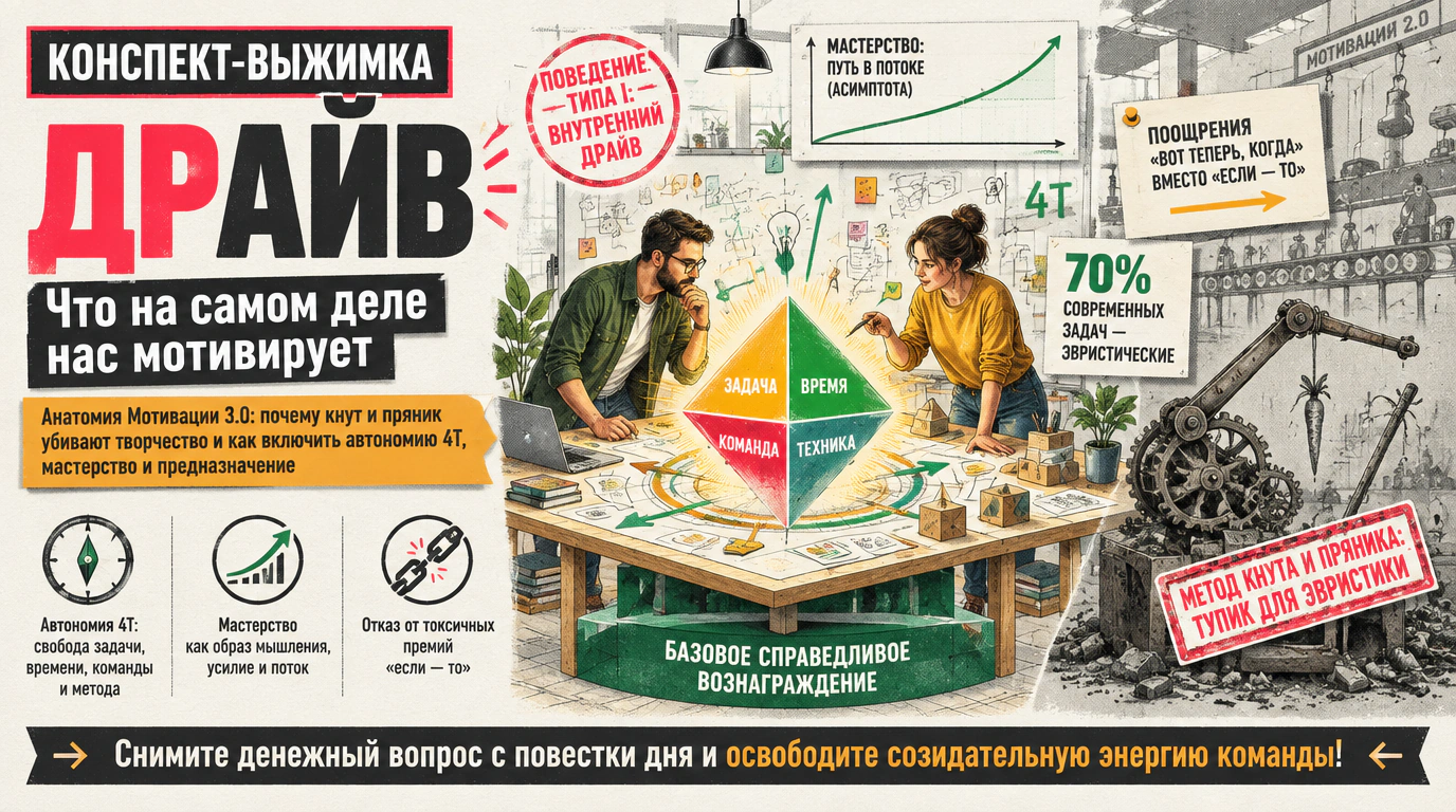Драйв: Что на самом деле нас мотивирует