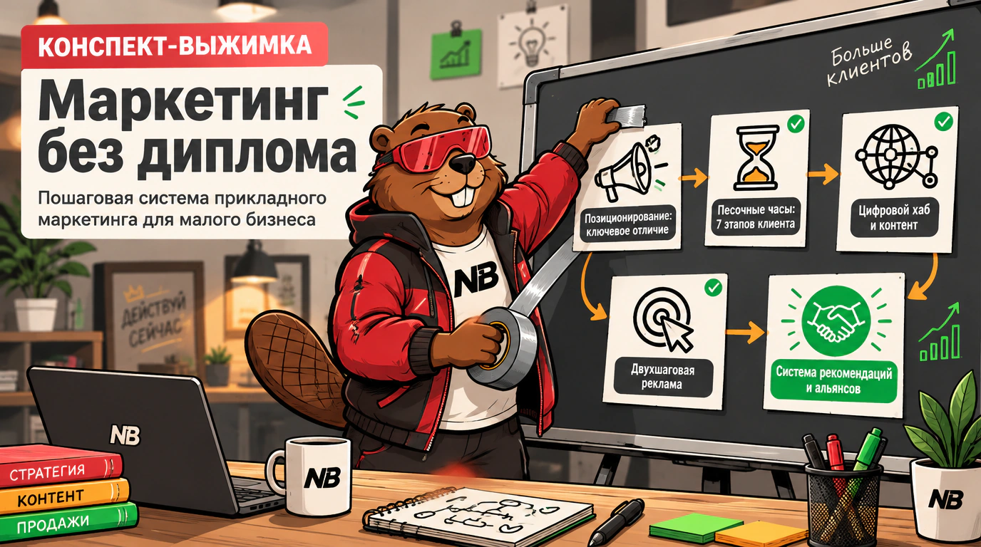 Обложка курса «Маркетинг без диплома»