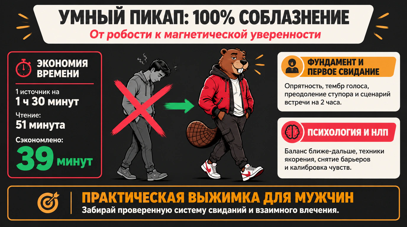 Изображение 2 к курсу «Умный пикап. 100% соблазнение девушки»