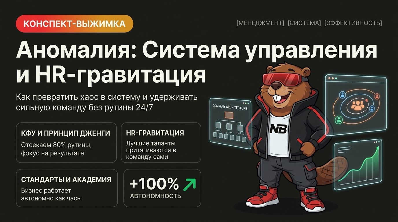 Аномалия: Система управления и HR-гравитация