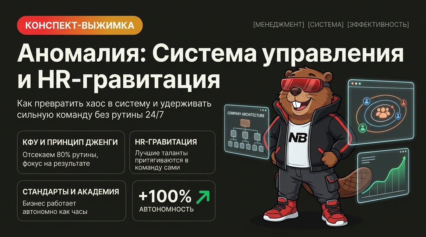Аномалия: Система управления и HR-гравитация
