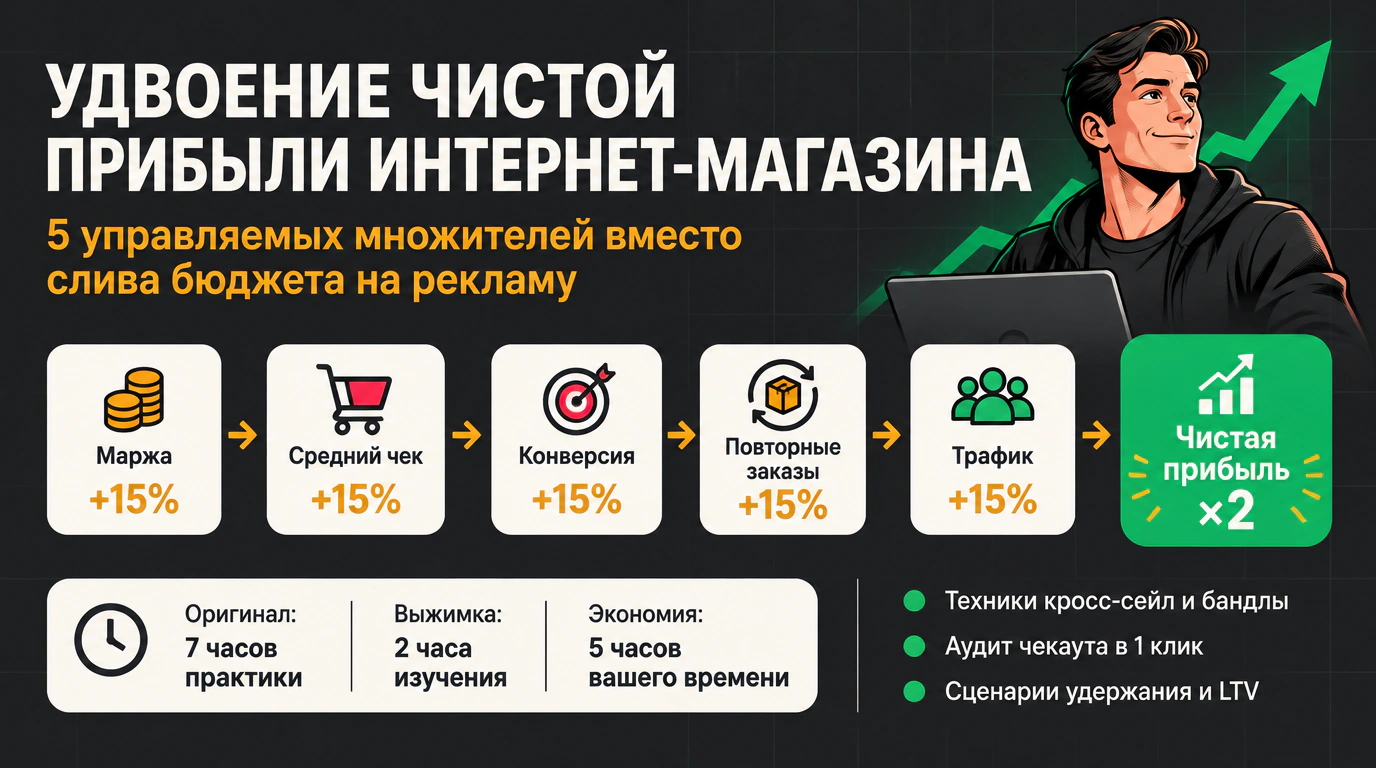 Изображение 2 к курсу «Удвоение продаж в интернет-магазине»