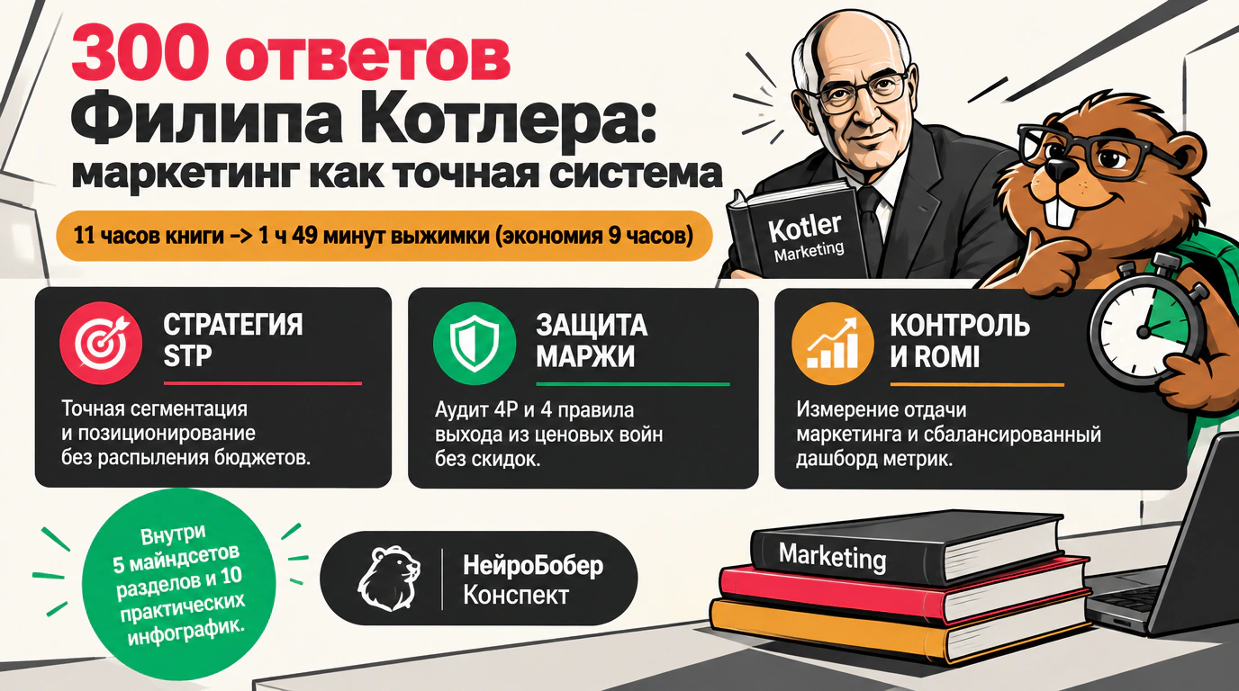 Изображение 2 к курсу «300 ключевых вопросов маркетинга: отвечает Филип Котлер»