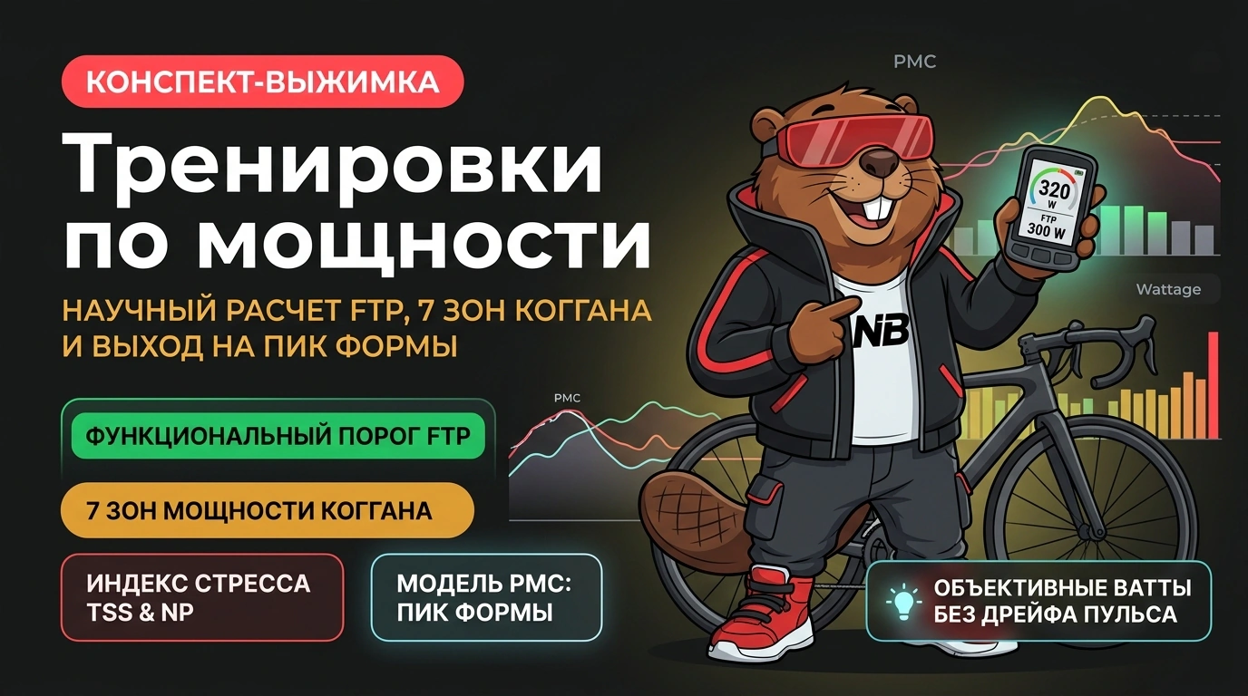 Обложка курса «Тренировки по мощности»