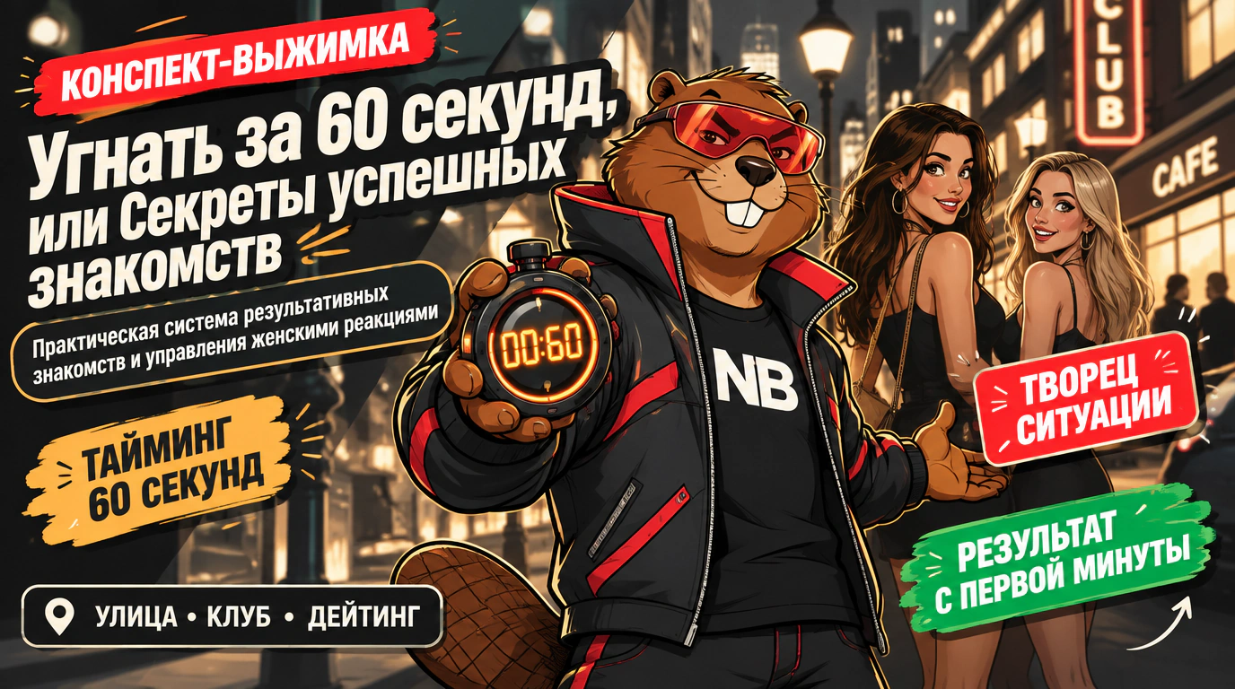 Угнать за 60 секунд, или Секреты успешных знакомств