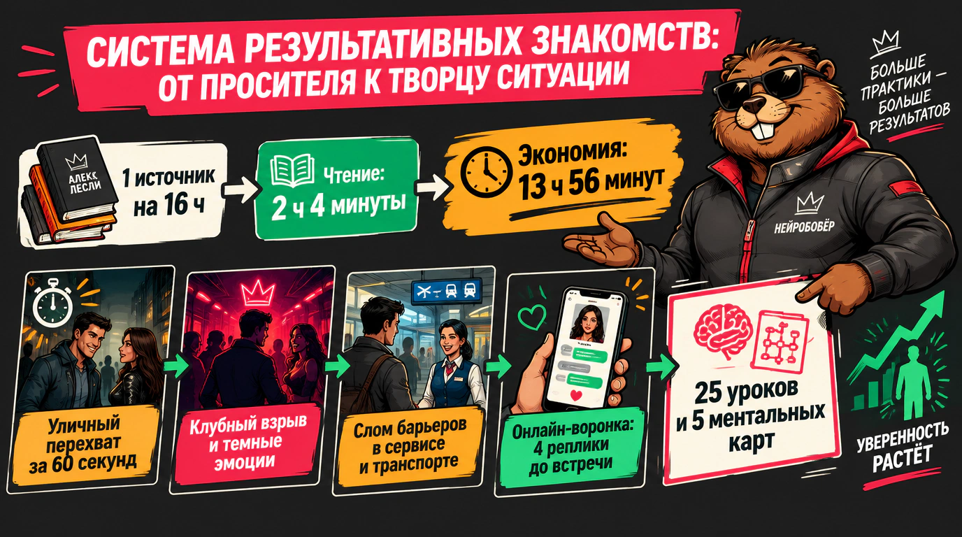 Изображение 2 к курсу «Угнать за 60 секунд, или Секреты успешных знакомств»
