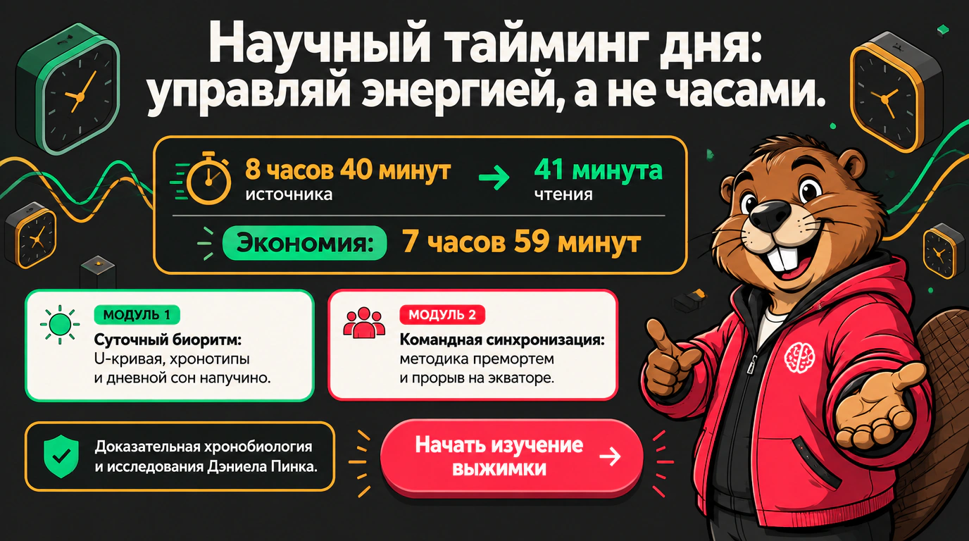 Изображение 2 к курсу «Год полезных привычек: Распорядок дня и научный тайминг»