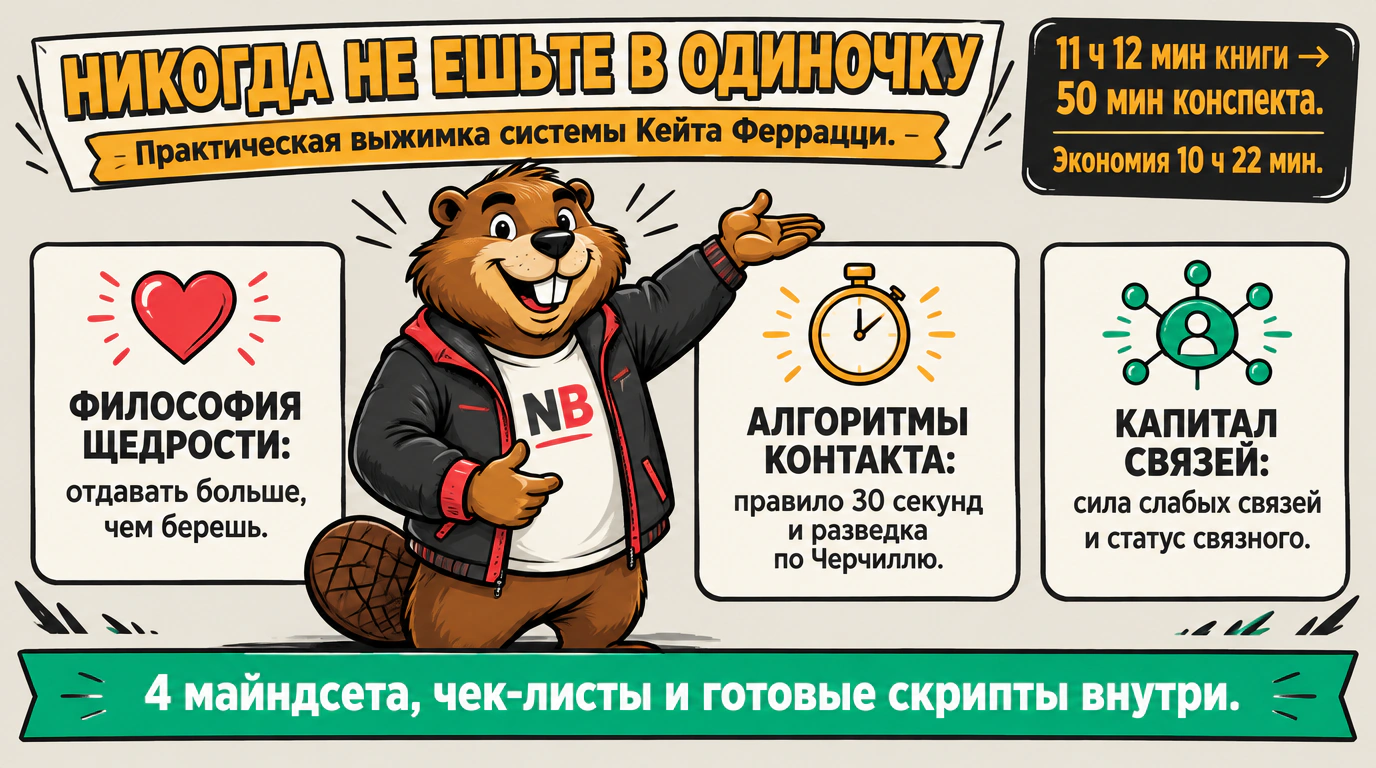 Изображение 2 к курсу «Никогда не ешьте в одиночку»