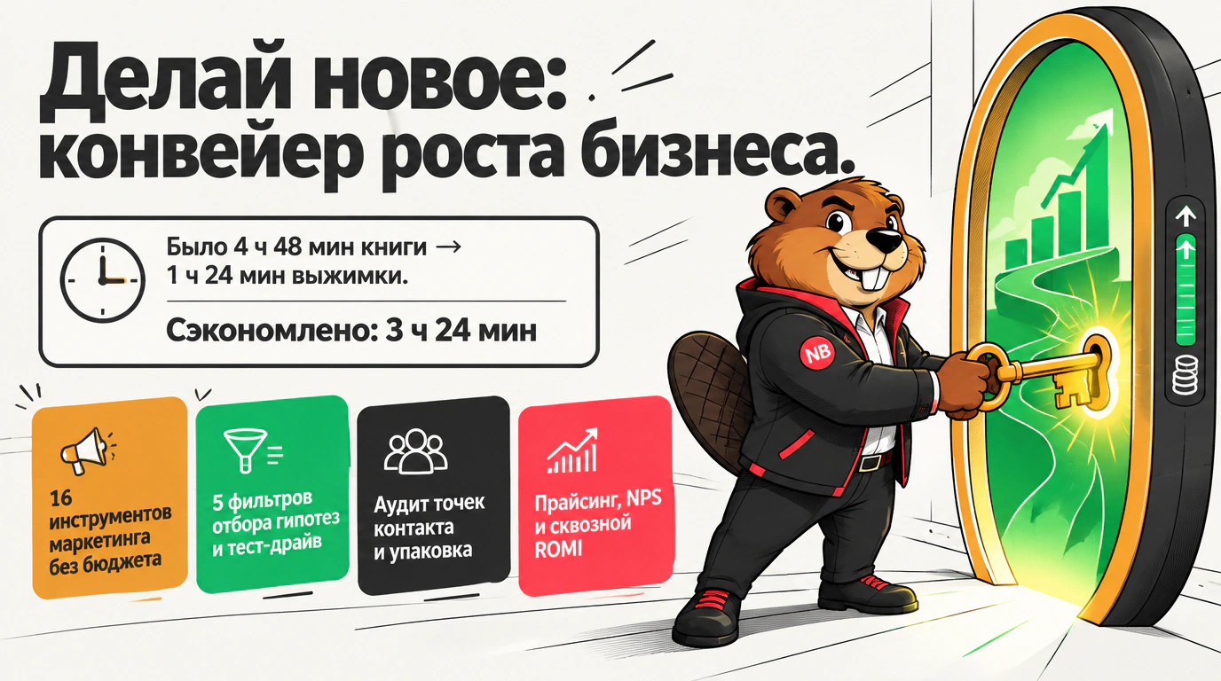 Изображение 2 к курсу «Делай новое! Улучшаем бизнес с помощью маркетинга»