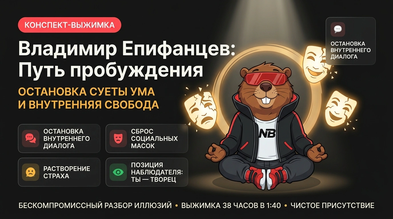 Обложка курса «Владимир Епифанцев: Путь пробуждения»