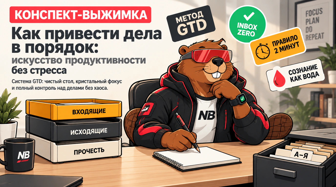 Как привести дела в порядок: искусство продуктивности без стресса