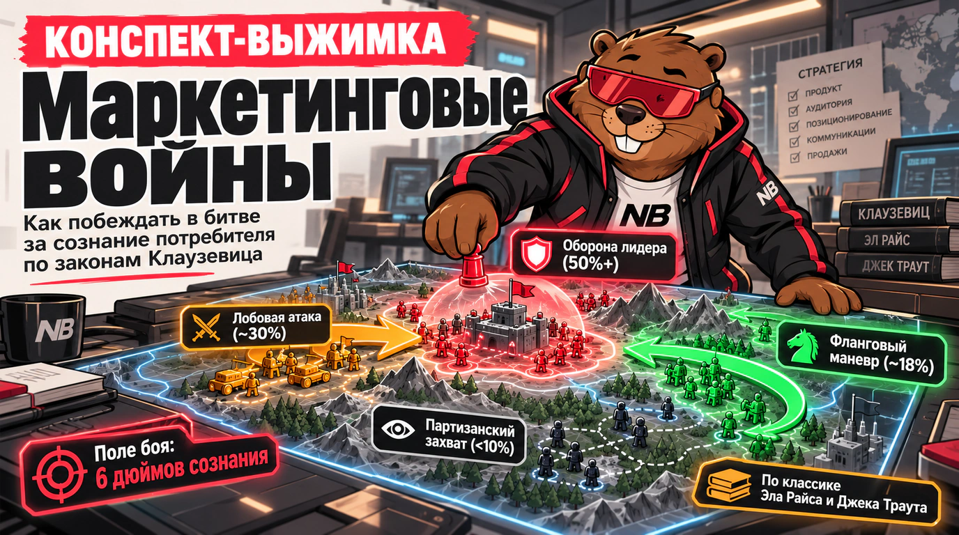 Обложка курса «Маркетинговые войны»