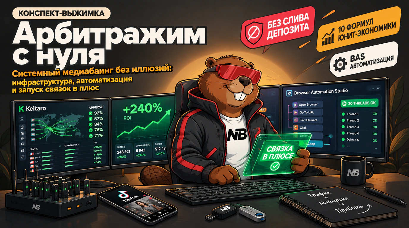 Арбитражим с нуля