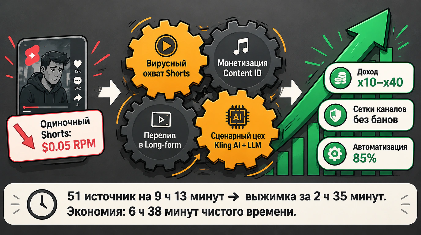 Изображение 2 к курсу «YouTube Shorts + Музыка + Длинный контент + Нейросети: Топ-связка 2025 года»