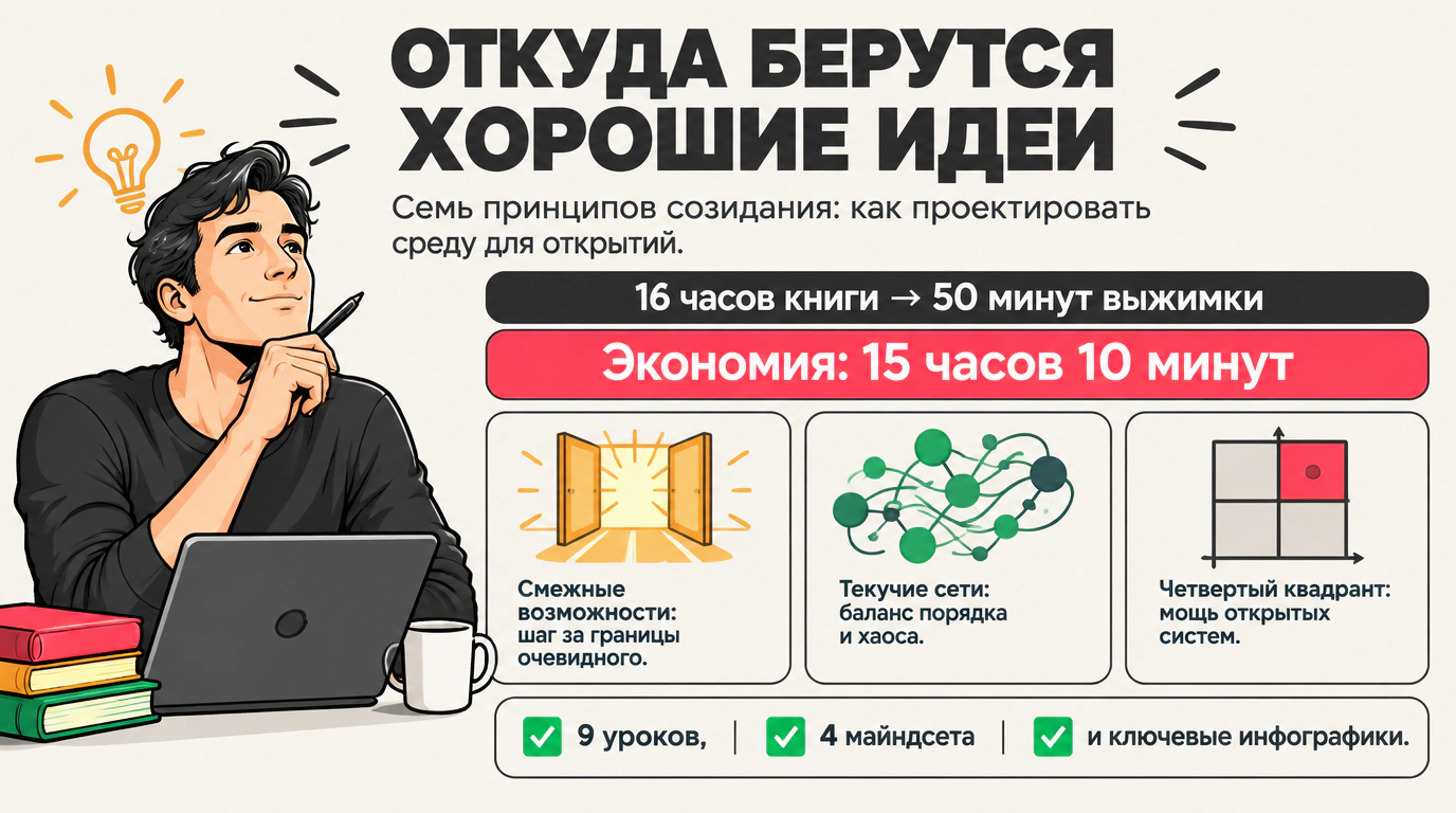 Изображение 2 к курсу «Откуда берутся хорошие идеи»