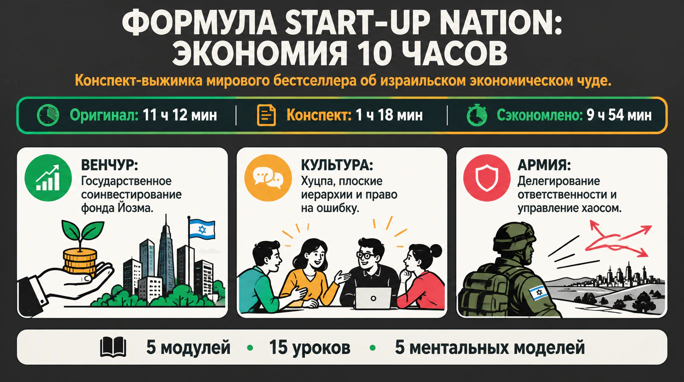 Изображение 2 к курсу «Нация умных людей: история израильского экономического чуда»