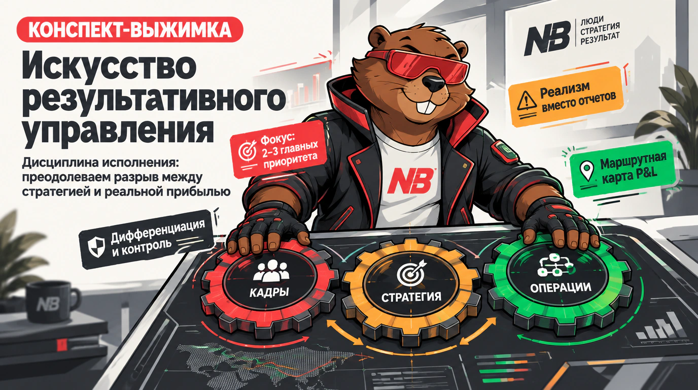 Обложка курса «Искусство результативного управления»