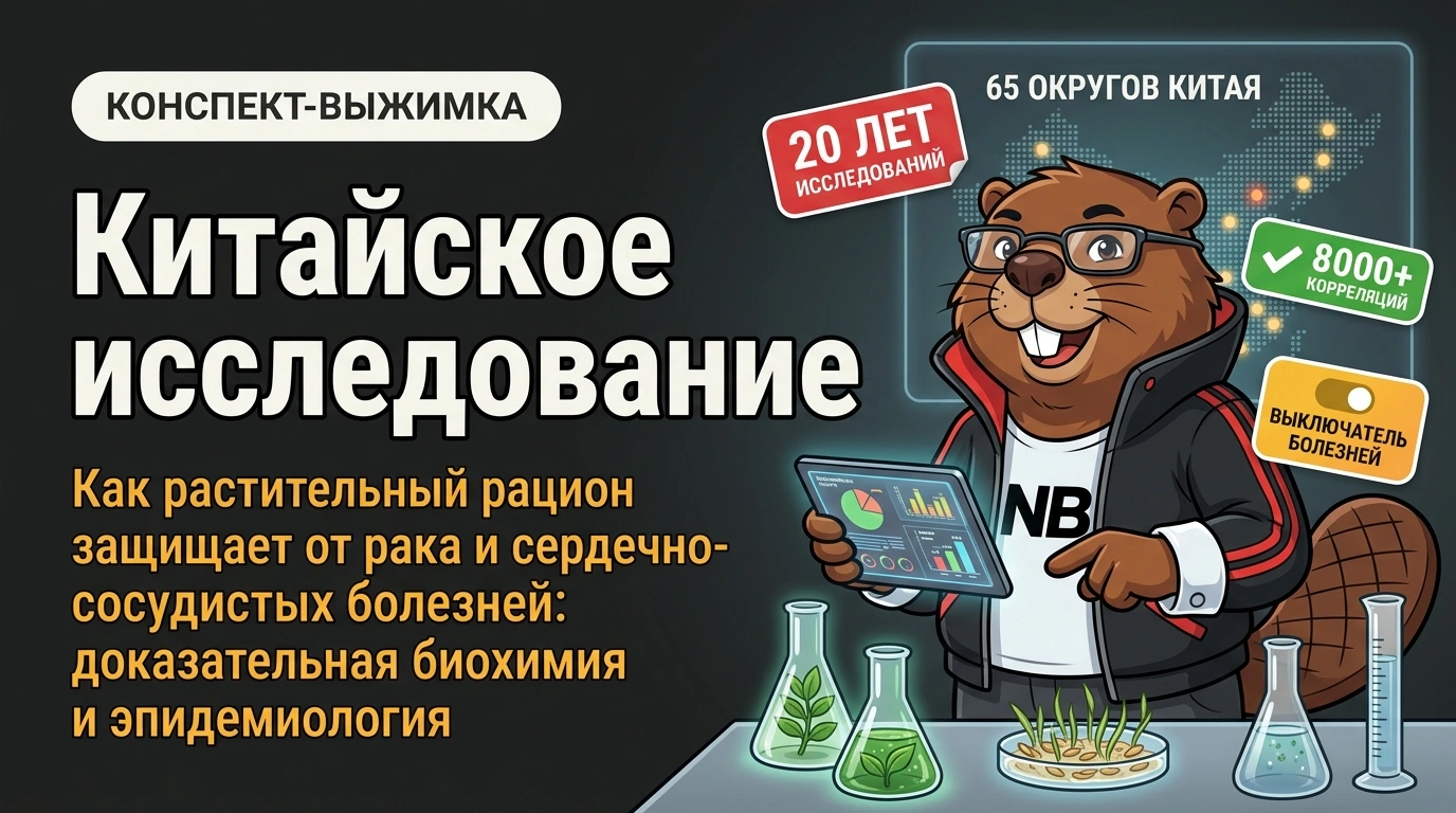 Обложка курса «Китайское исследование»