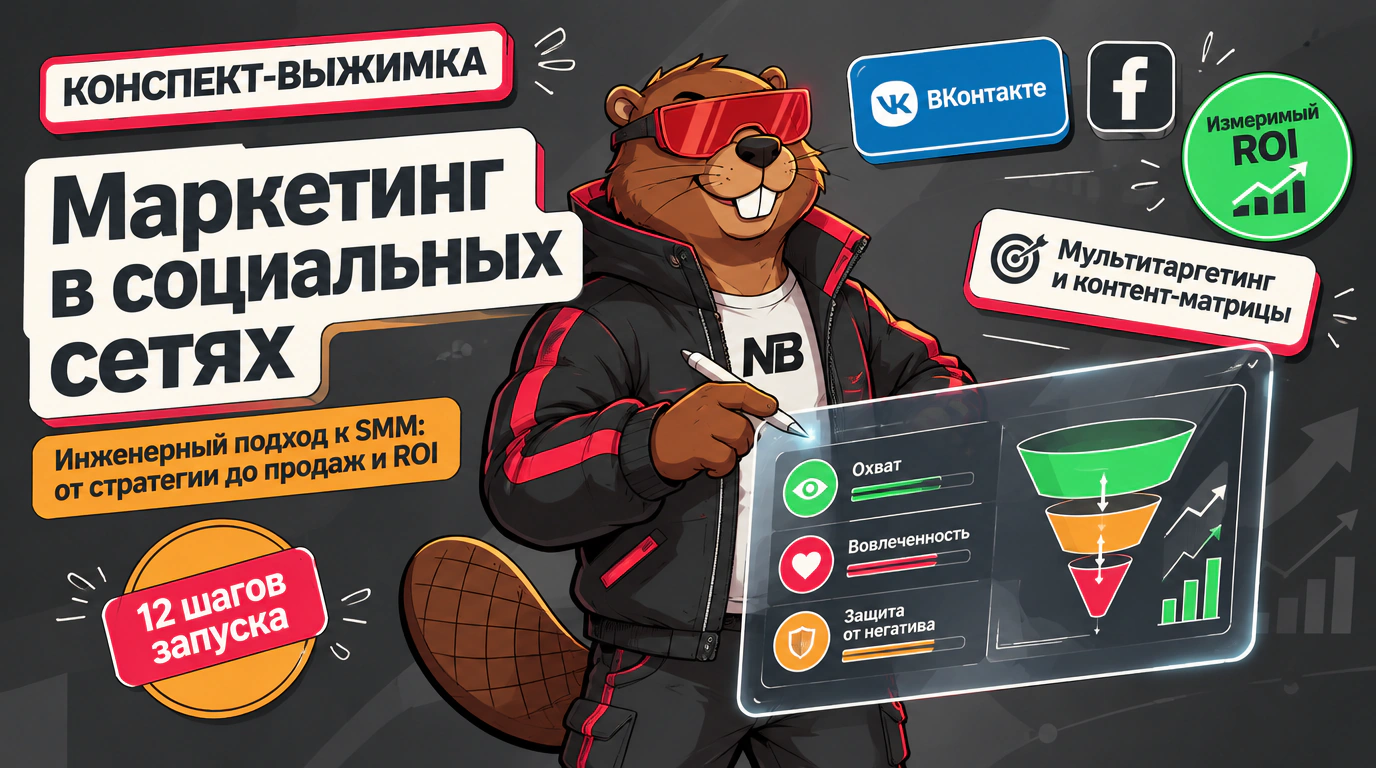 Обложка курса «Маркетинг в социальных сетях»