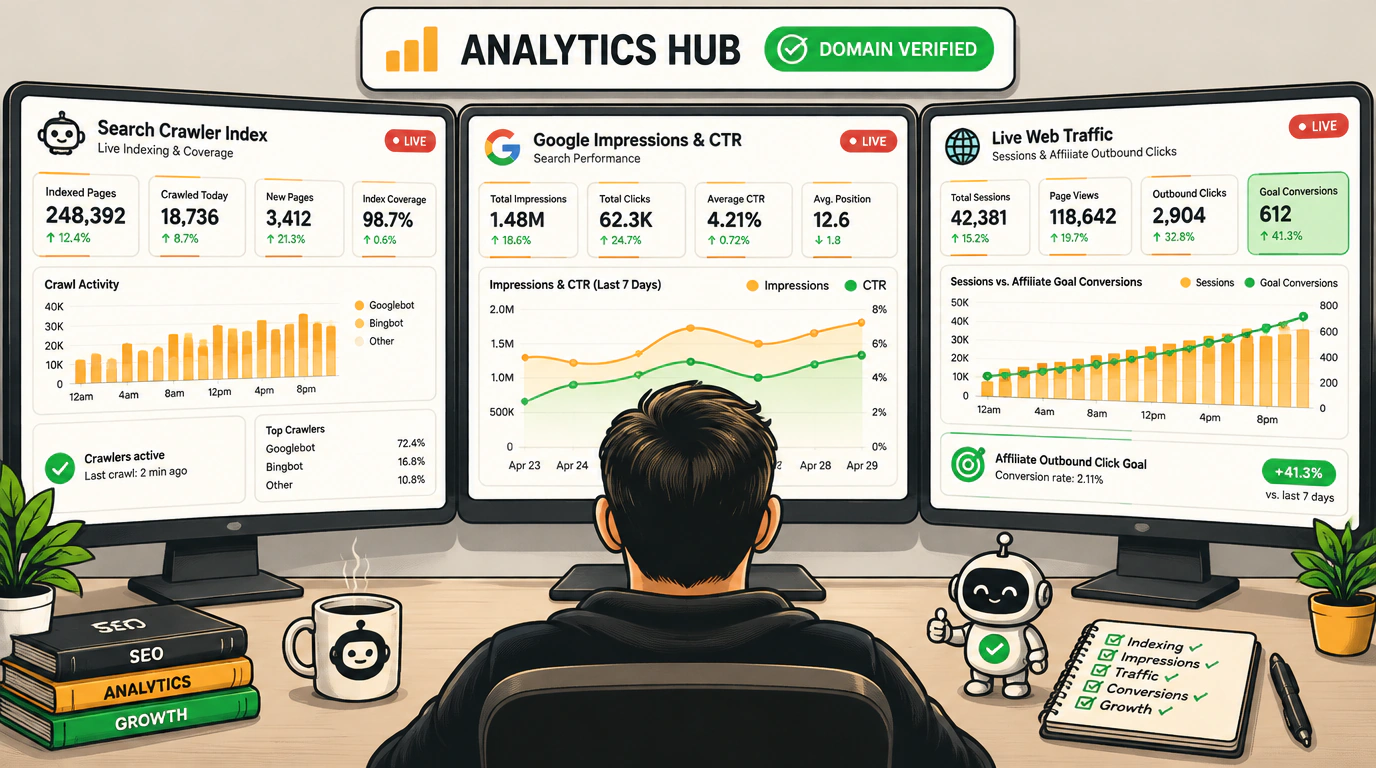 Подключение аналитики: Яндекс Вебмастер, Search Console и Метрика