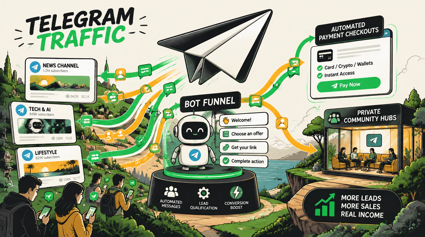 Монетизация и автоматизация в Telegram