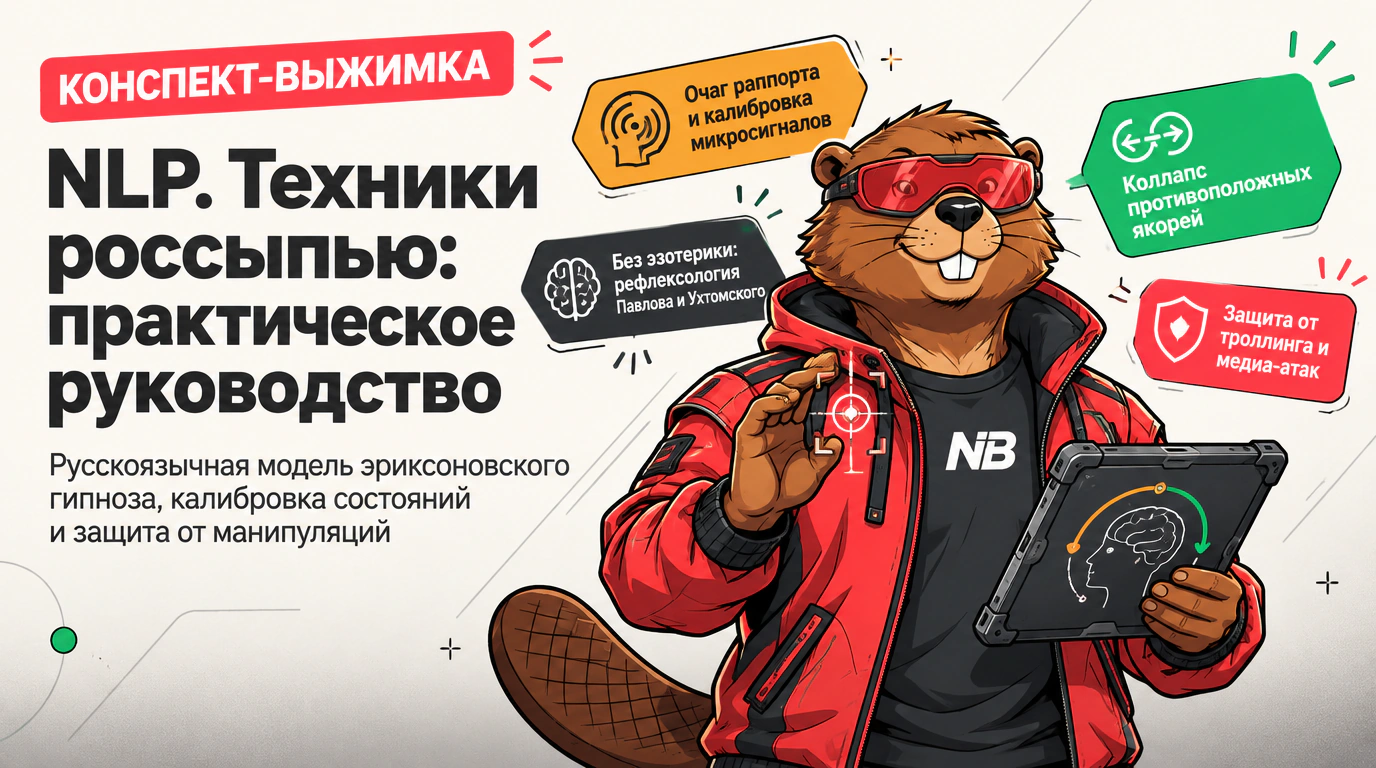 Обложка курса «NLP. Техники россыпью: практическое руководство»