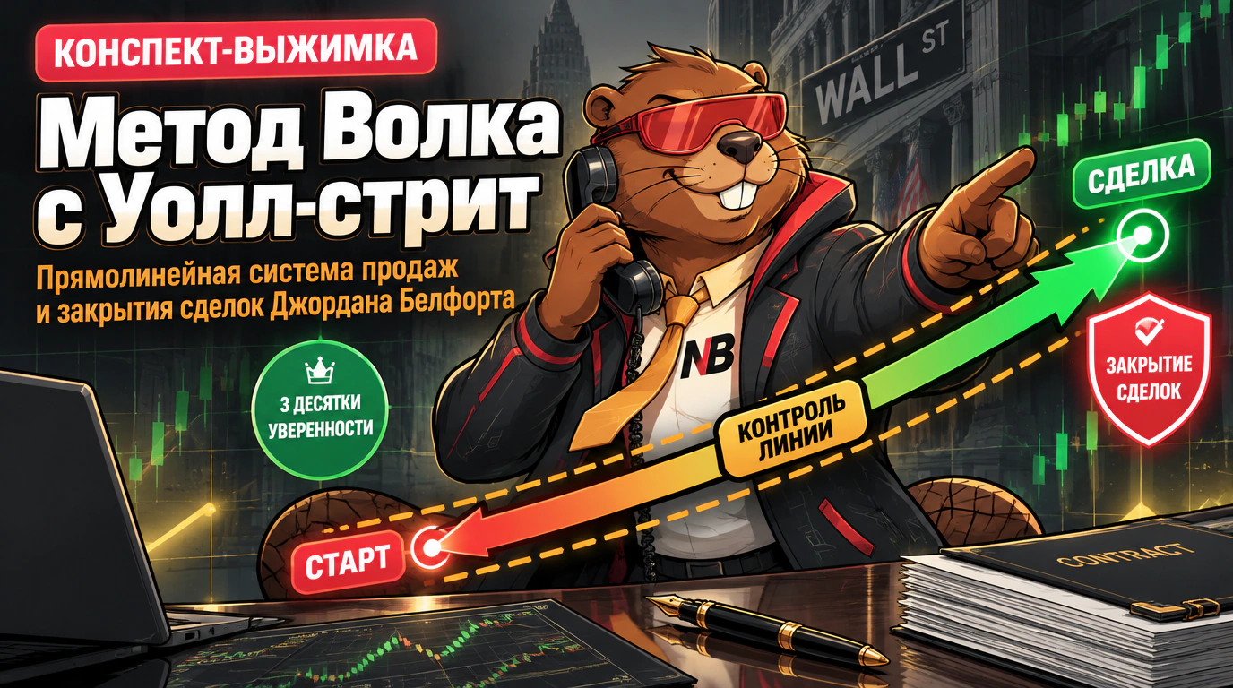 Обложка курса «Метод Волка с Уолл-стрит»