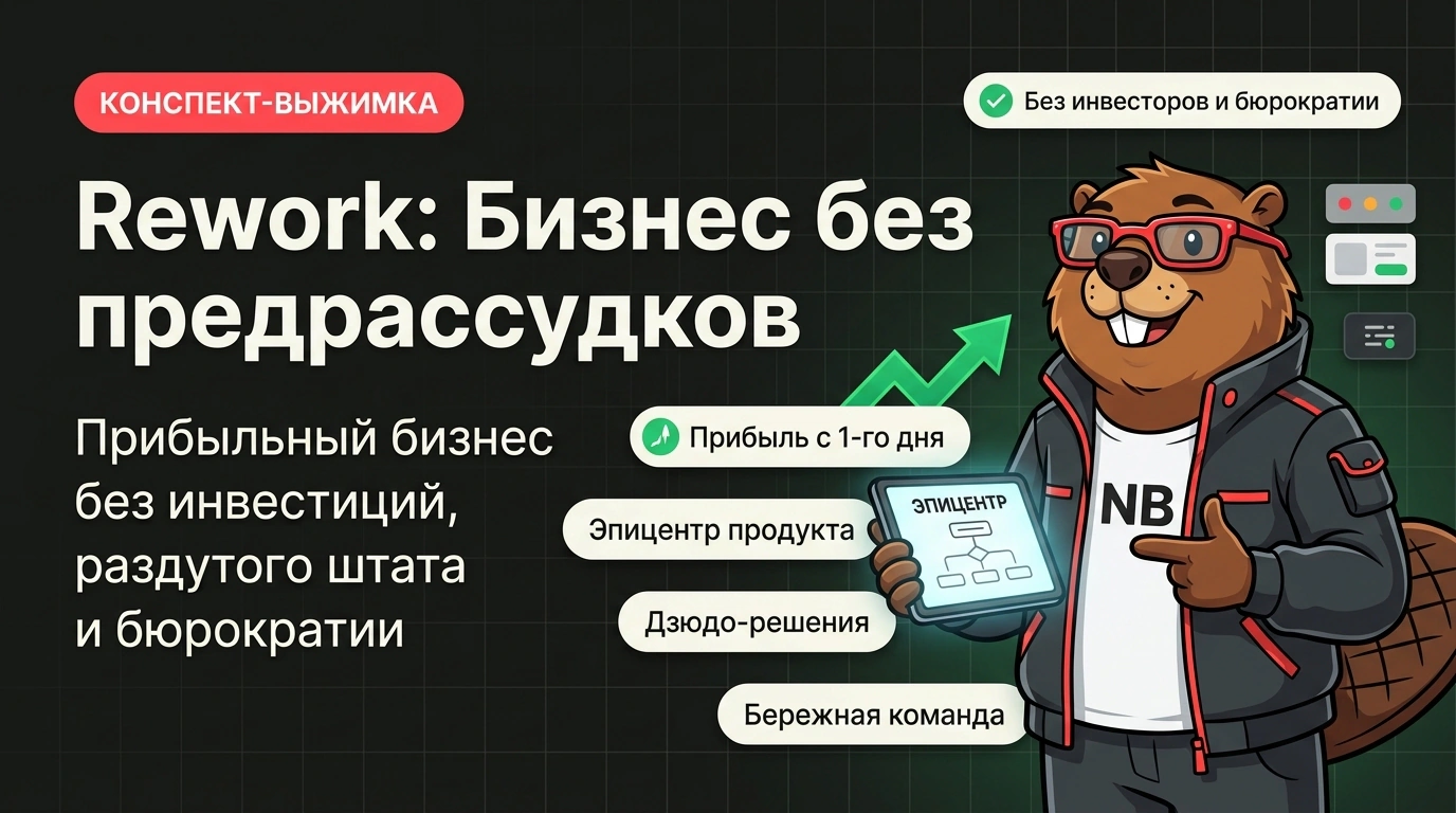Rework: Бизнес без предрассудков
