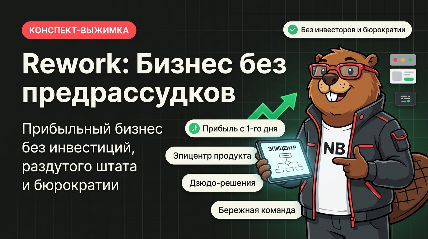 Rework: Бизнес без предрассудков
