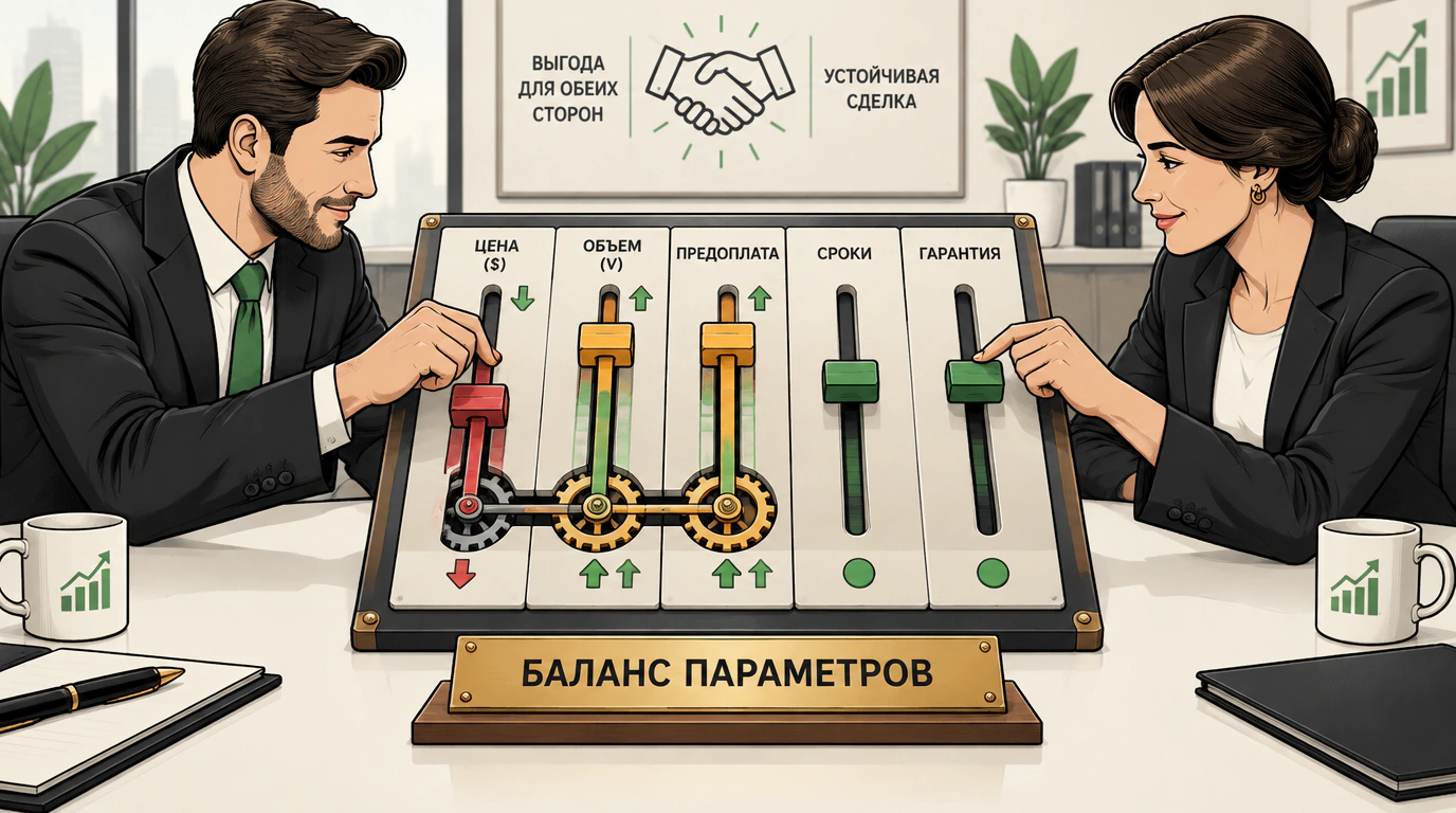 Стратегия переговоров и параметры торга