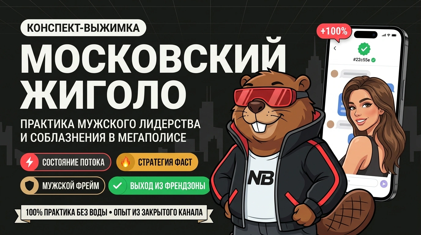 Обложка курса «Московский жиголо»